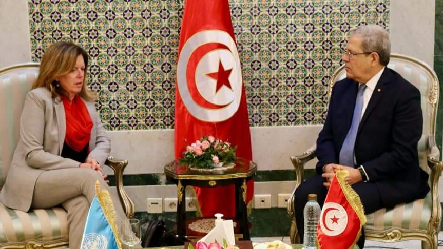 وزير الخارجية يلتقي بالمستشارة الأممية الخاصة بليبيا